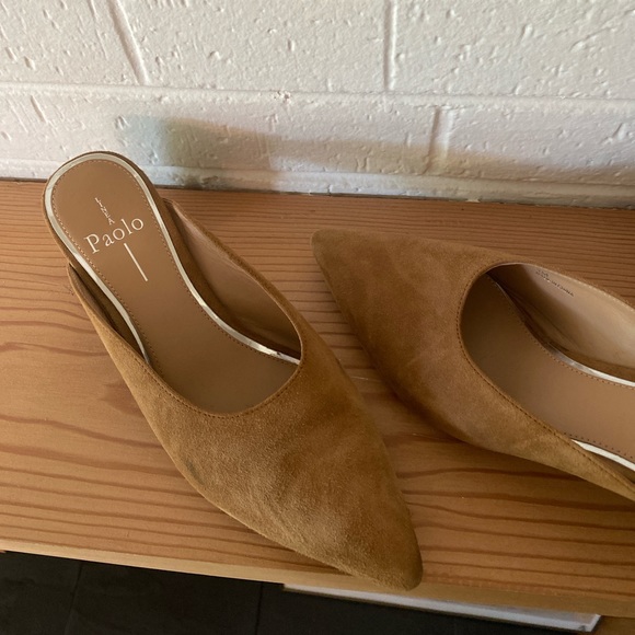 Linea Paolo suede mules 7M - Picture 3 of 3